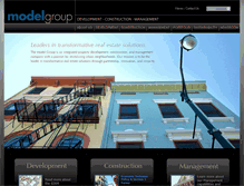 Tablet Screenshot of modelgroup.net