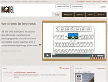 Tablet Screenshot of modelgroup.com